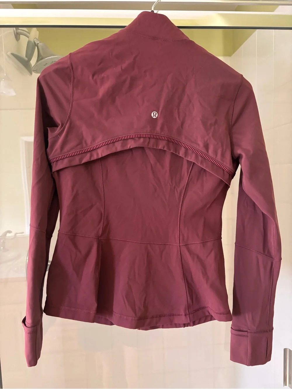 Lululemon Women's Burgundy Zip-Up Jacket